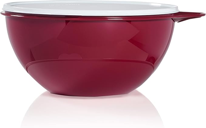 Tupperware Tigela média de preparação e armazenamento Brand Thatsa, 4,5 L (19 xícaras) - Pode ser lavada na lava-louças e livre de BPA - Recipiente para alimentos hermético e à prova de vazamento