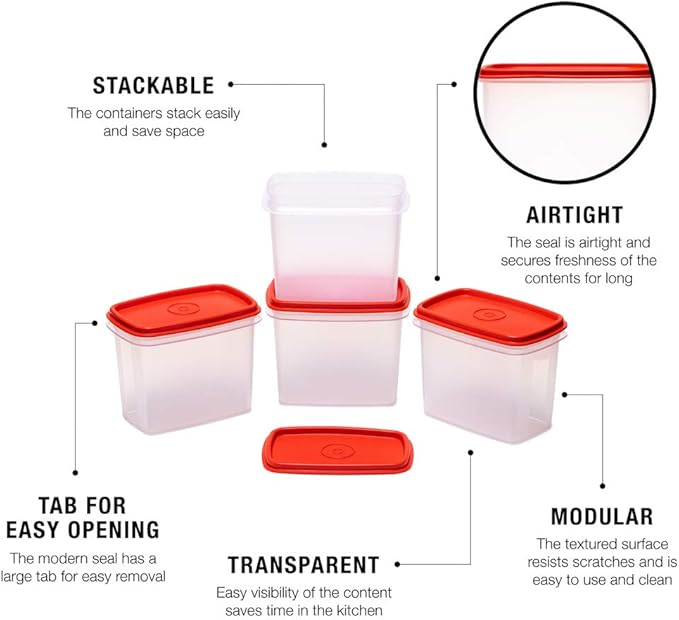 Tupperware Recipiente para chá, café, açúcar ao alcance de 840 ml