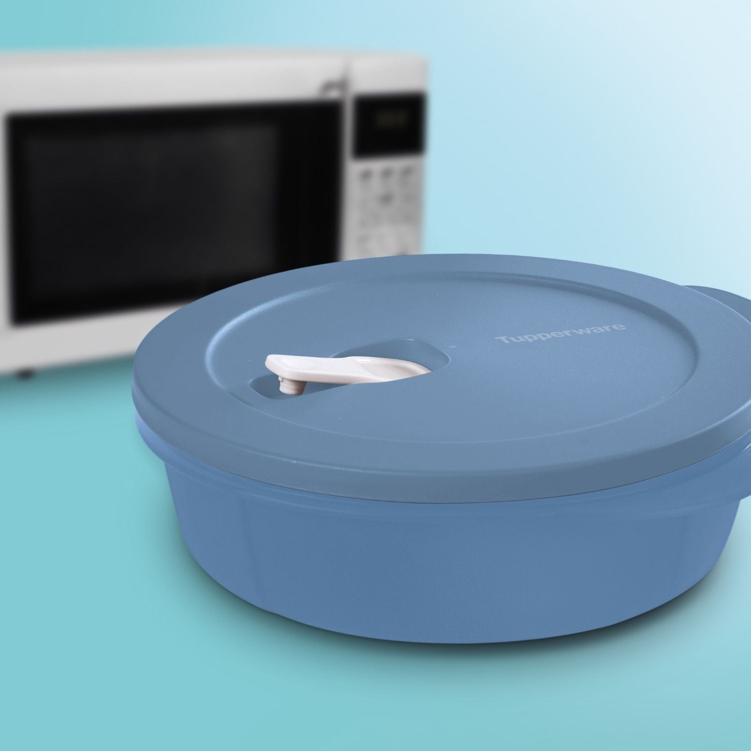 Pote para Micro-Ondas Cristalwave Com Divisória E Bandeja