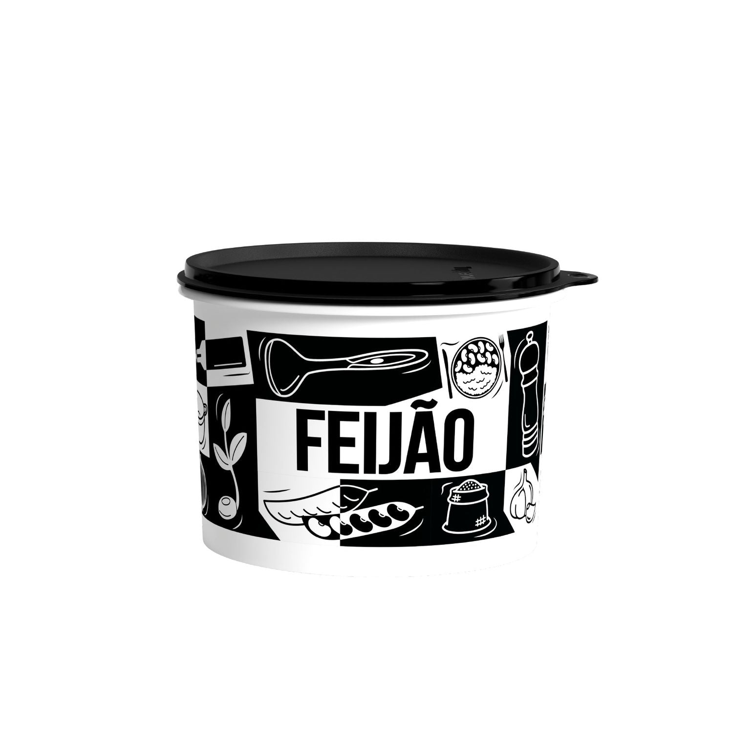 Pote para alimentos Tupper Caixa Feijão Tupperware 2Kg Pop Box