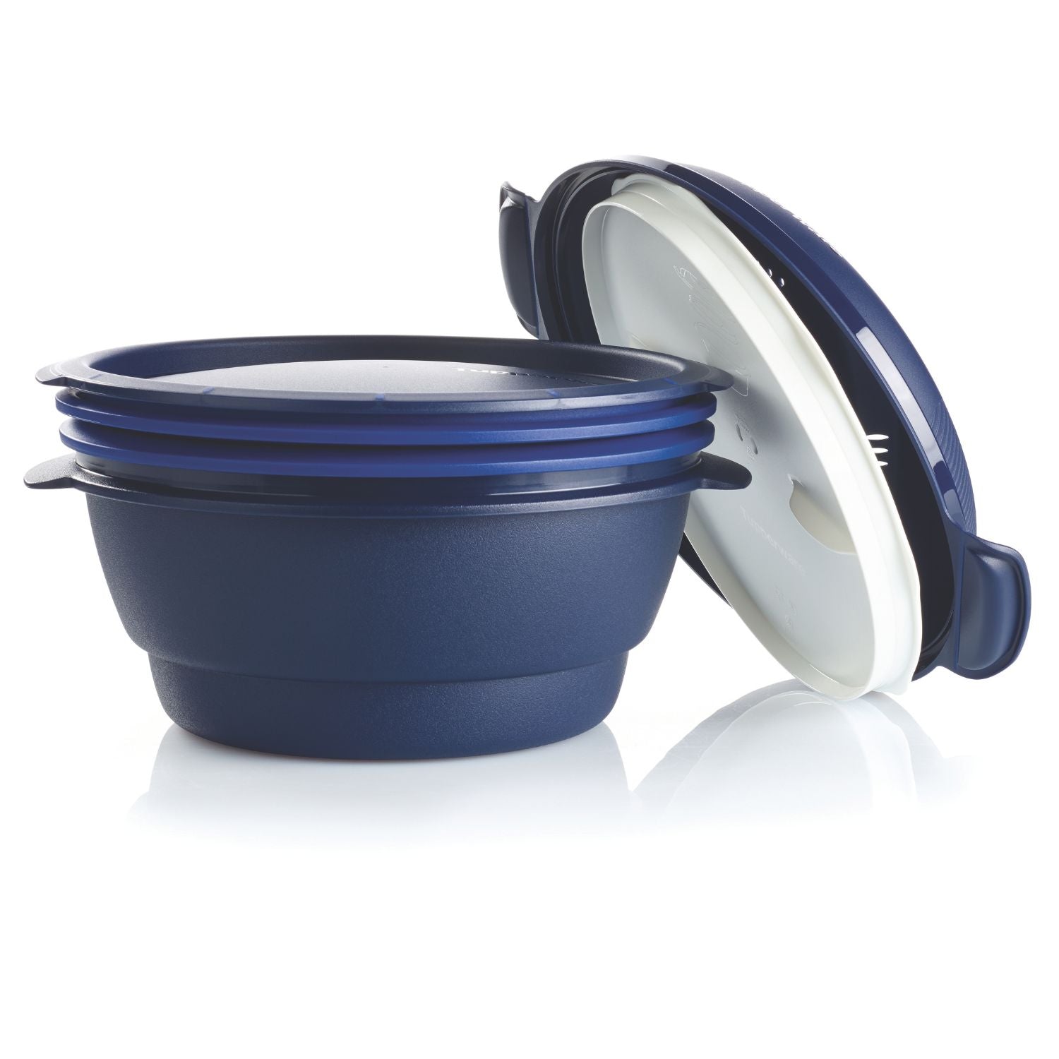 Panela para Micro-Ondas Micro Urban Plus Tupperware 3L Mar Profundo