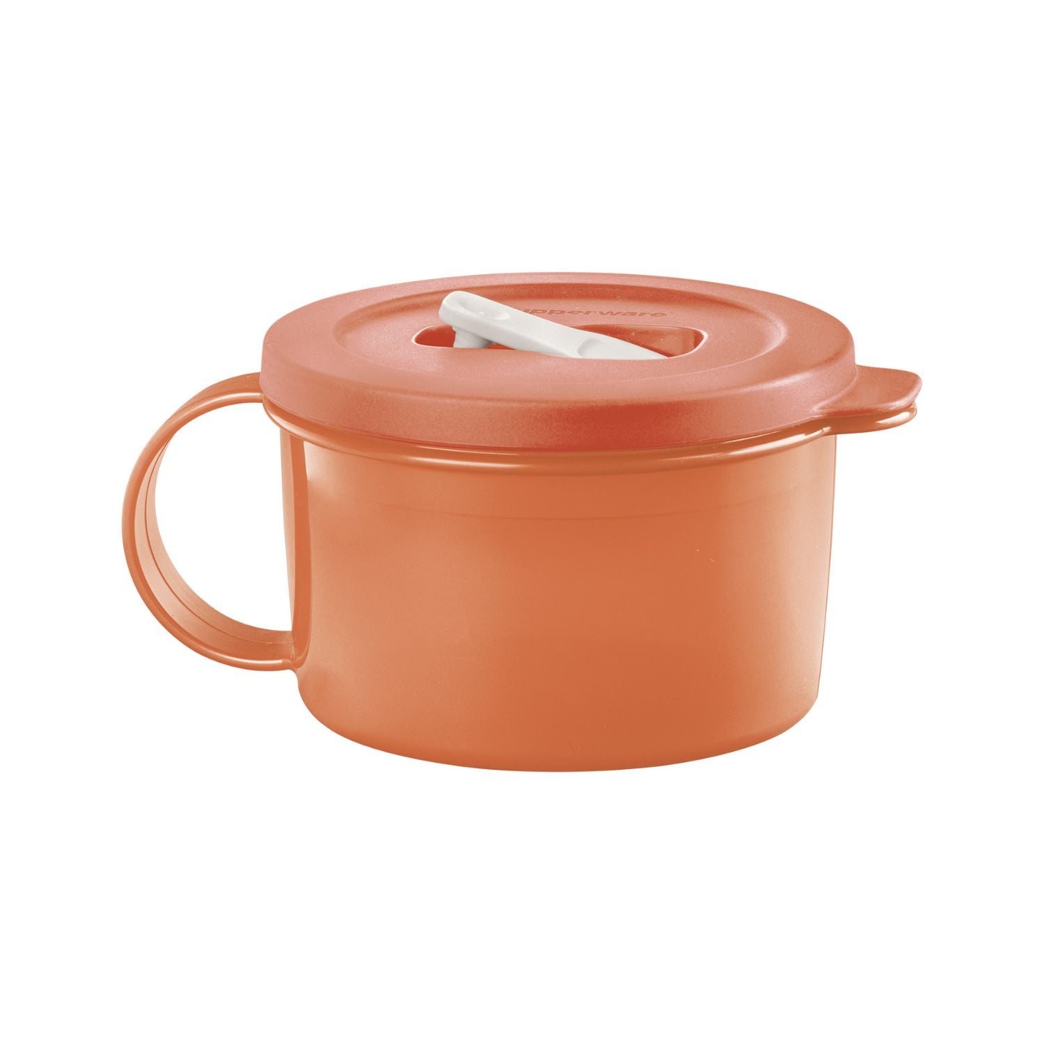 Caneca para Micro-Ondas Tupperware Cristalwave Laranja 520ml